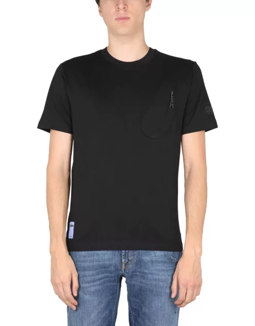 mcq t-shirt with logo patch
