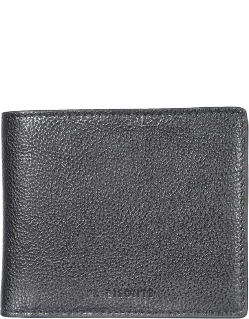 il bisonte bifold wallet with logo