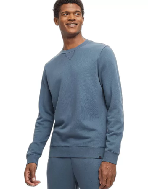 Derek Rose Men's Sweatshirt Quinn Cotton Modal Blue