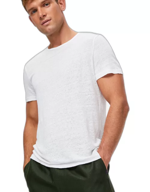 Derek Rose Men's T-Shirt Jordan Linen White