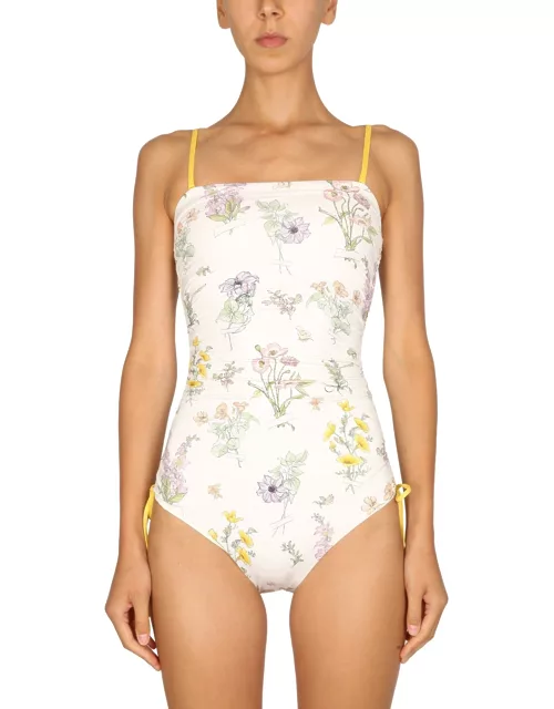 zimmermann floral print one piece swimsuit