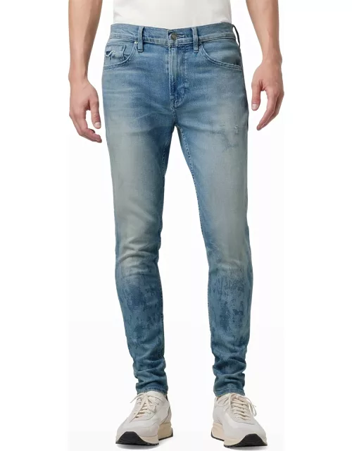Men's Zack Paint-Splatter Skinny Jean
