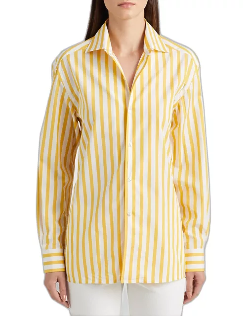 Capri Striped Collared Shirt