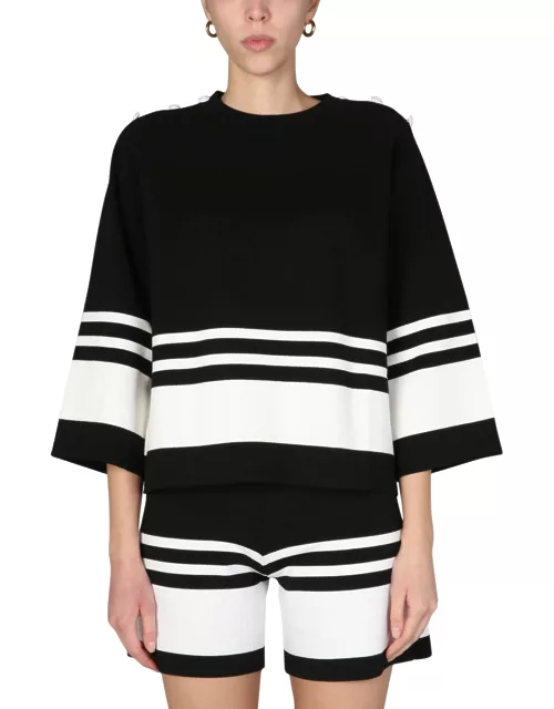 boutique moschino "sailor mood" sweater