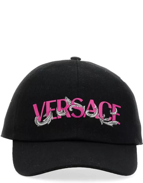 versace baseball hat with logo