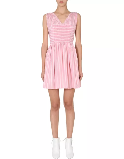 msgm dress without sleeve