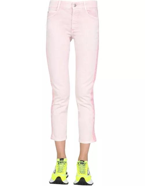 stella mccartney jeans with logo band