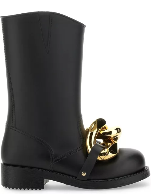 jw anderson high boot "chain"