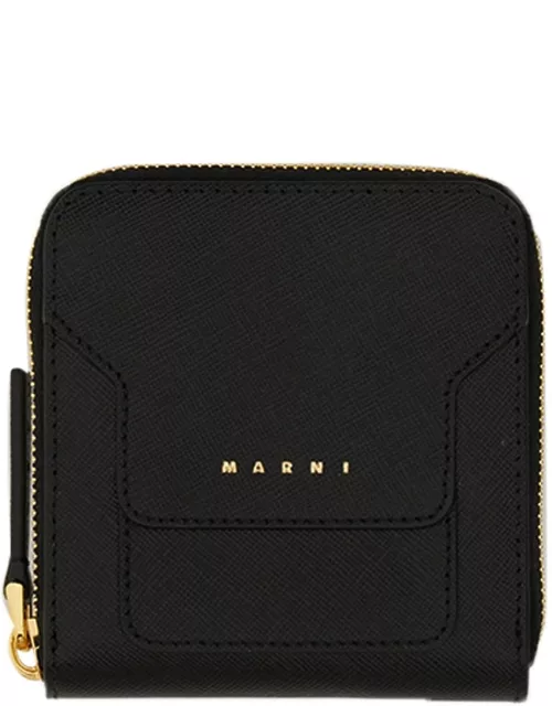 marni wallet with logo