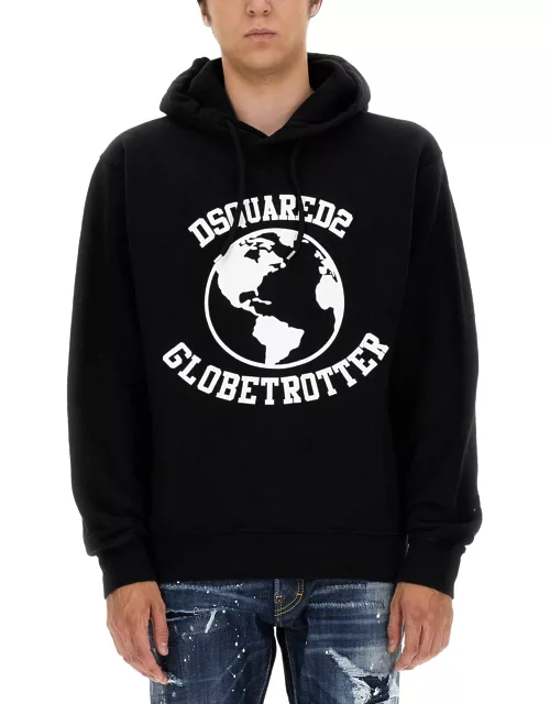 dsquared globetrotter sweatshirt