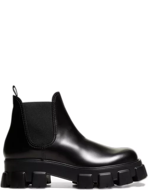 Men's Monolith Brushed Leather Chelsea Boot