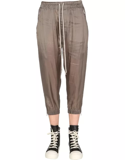 rick owens cropped jogging trouser