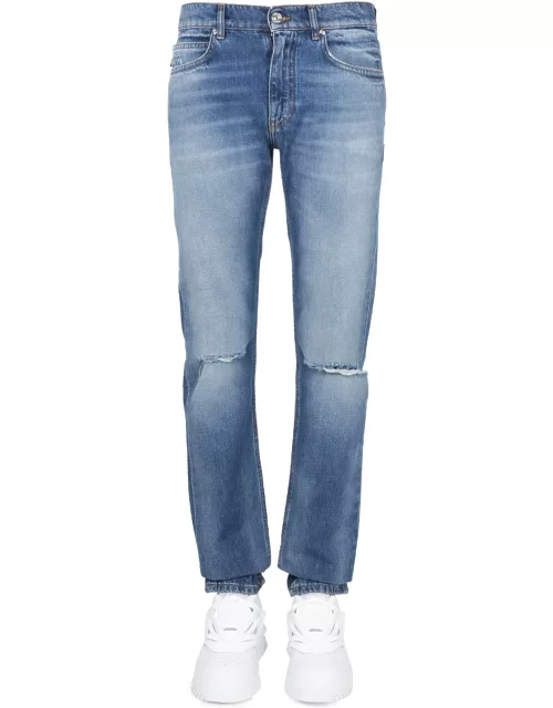 versace jeans con patch logo