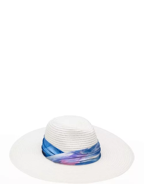 Cassidy Wide-Brim Packable Fedora Hat