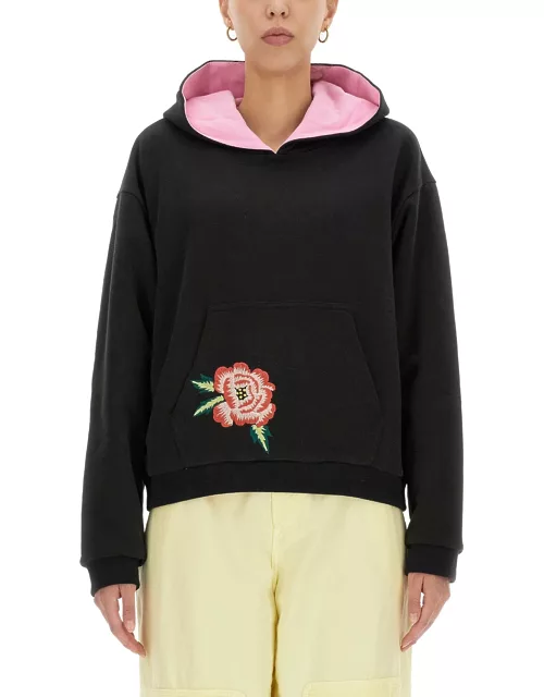 kenzo reversible cotton sweatshirt