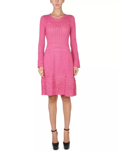 boutique moschino wool blend dres