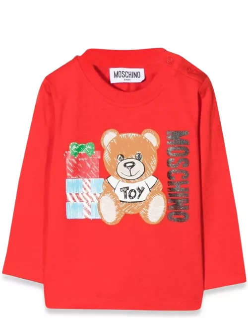 moschino t-shirt m/l teddy bear gift