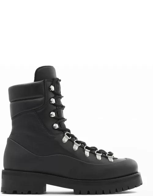 Leather Lace-Up Mountain Boot