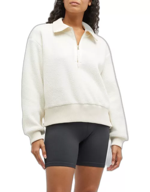 Roselle Half-Zip Fleece Pullover