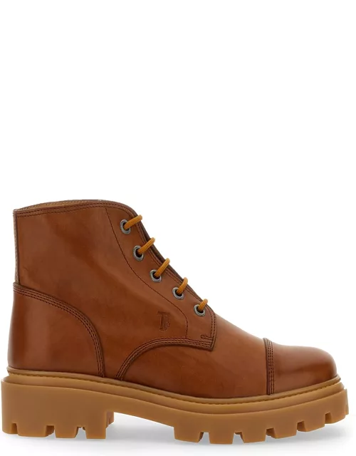 tod's leather boot