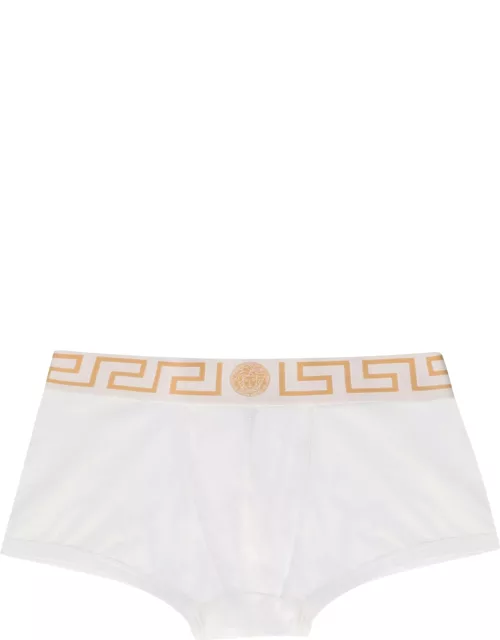 Versace Fine Cotton Trunks With Elastic Band