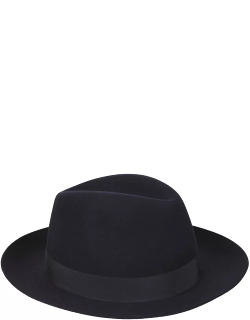 Borsalino Bow Detail Don Hat