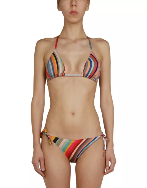ps by paul smith multicolor stripes bikini botto