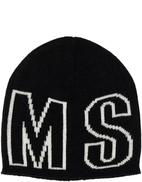 msgm beanie hat with logo
