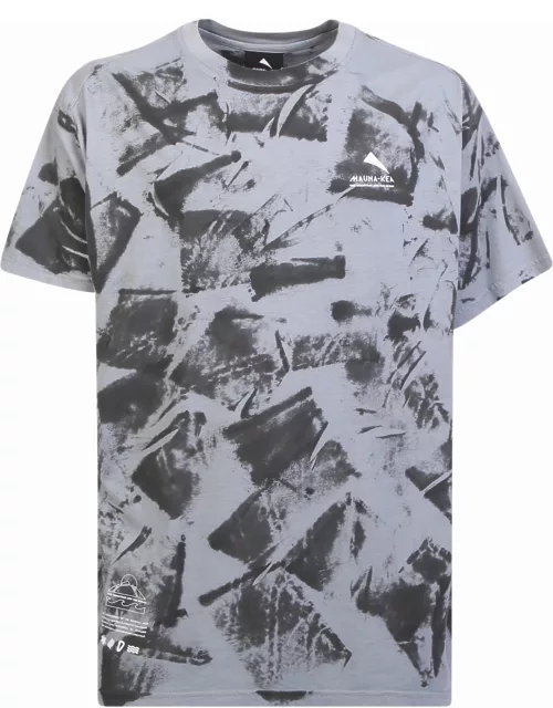 Mauna Kea Grey Cotton T-shirt