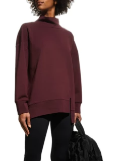 Long-Sleeve Turtleneck Sweater Top