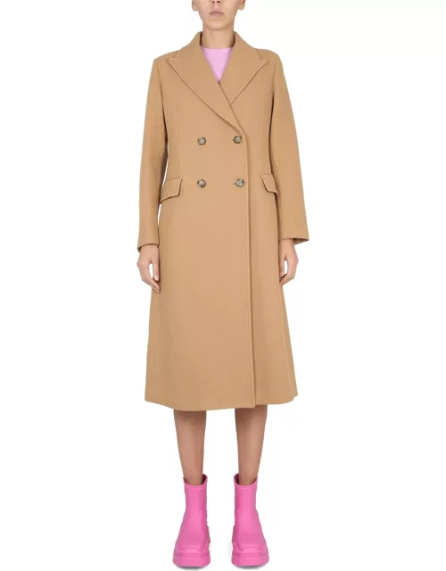 msgm double-breasted coat