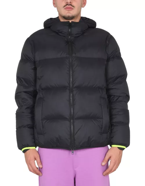 msgm down jacket with hood