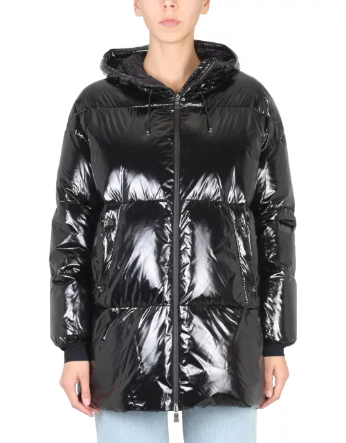 herno down jacket with hood