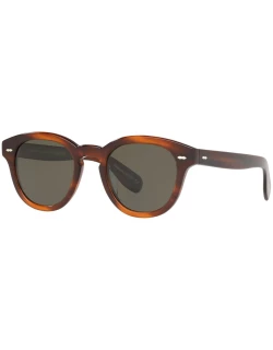 Cary Grant Oval Polarized Acetate Sunglasse