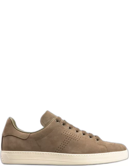 Men's Warwick Leather Low-Top Sneaker