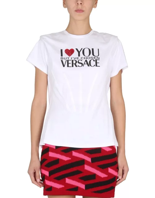 versace t shirt with logo