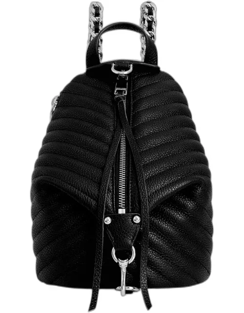 Julian Small Chevron-Quilted Backpack