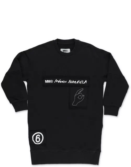Maison Margiela Logo Print Sweatshirt Dres