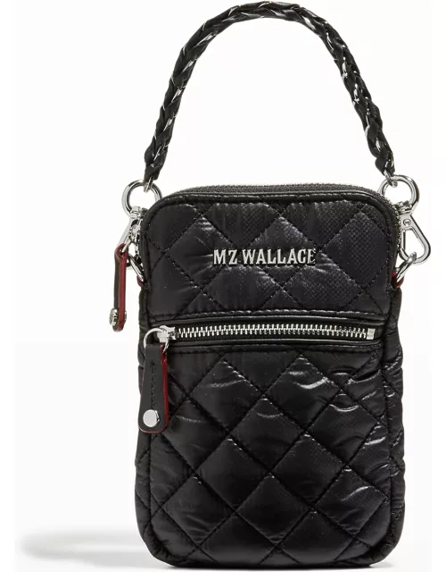 Crosby Micro Quilted Nylon Crossbody Bag