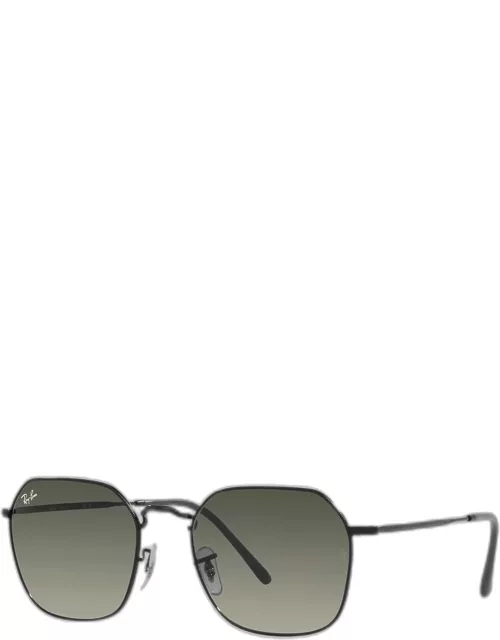 Rounded Square Metal Sunglasse
