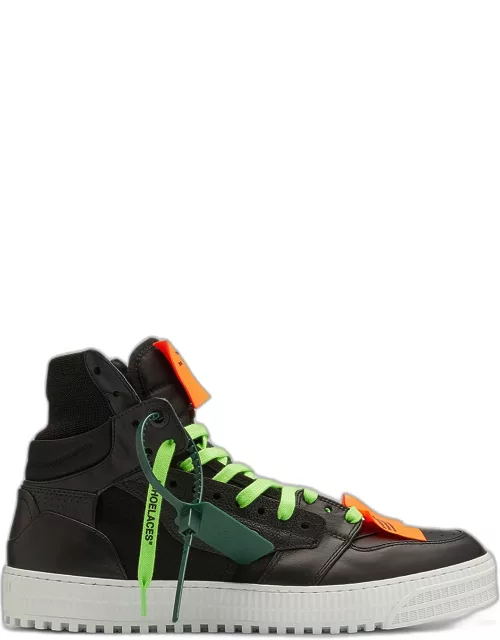 Men's 3.0 Off Court Leather High-Top Sneaker