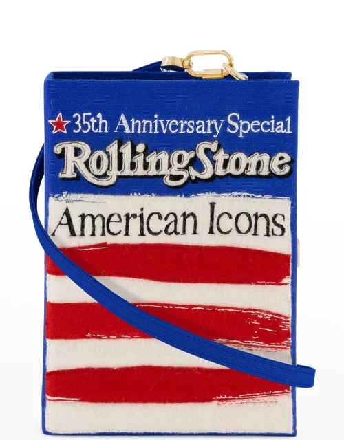 Rolling Stone American Icons Book Clutch Bag