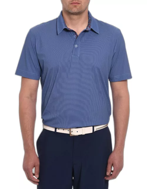 Men's Mini-Triangles Polo Shirt