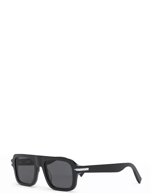 Men's DiorBlackSuit Aviator Sunglasse