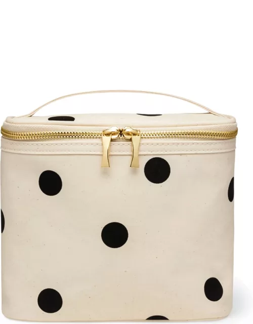 deco dot lunch tote