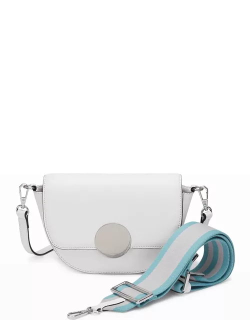 Lottie Saddle Leather Crossbody Bag