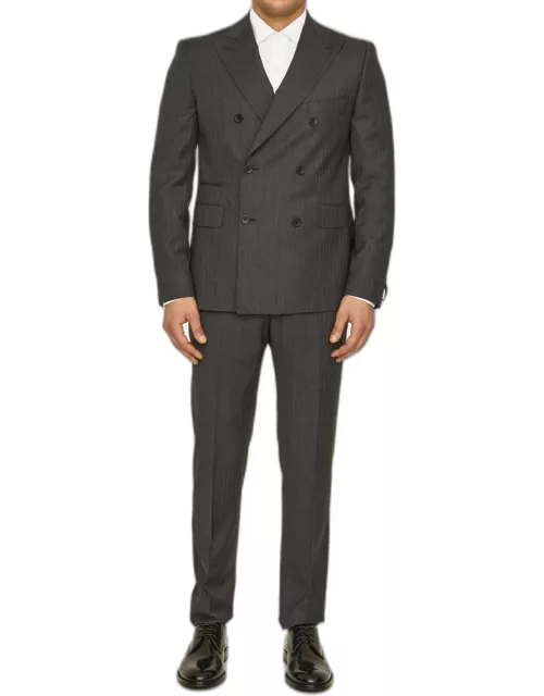 Tonello Grey Wool Suit