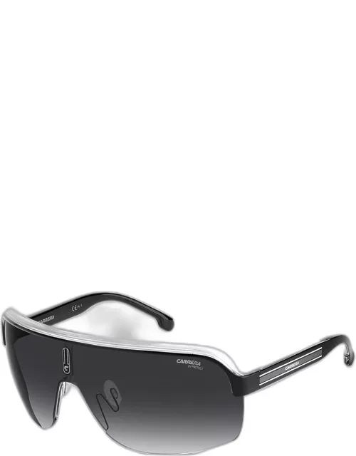 Men's Topcar 1/N Gradient Shield Sunglasse