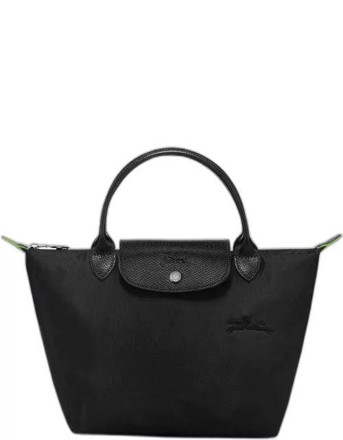 Le Pliage Green Nylon Top-Handle Bag