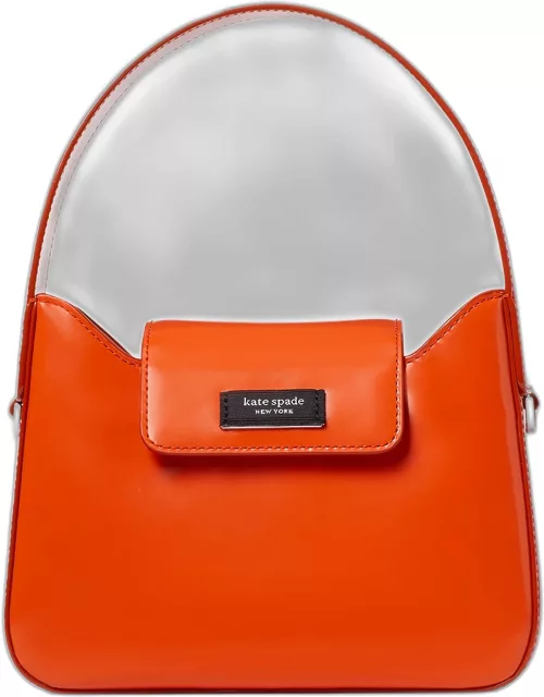 sam icon mini leather top-handle bag